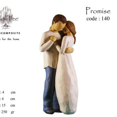 مجسمه ویلوتری مدل پیمان کد 140 WillowTree Promise 140 Statue