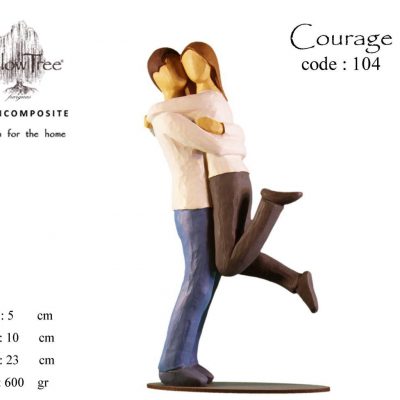مجسمه ویلوتری مدل شجاعت کد 104 WillowTree Courage 104 Statue