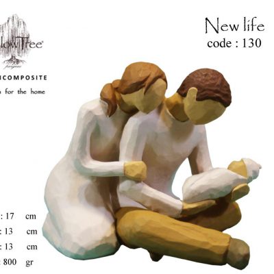 مجسمه ویلوتری مدل زندگی جدید کد 130 WillowTree New Life 130 Statue