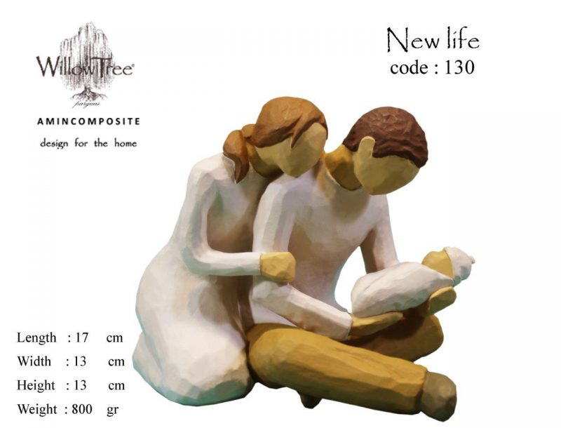 مجسمه ویلوتری مدل زندگی جدید کد 130 WillowTree New Life 130 Statue