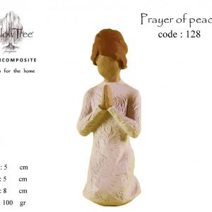 مجسمه ویلوتری مدل نماز صلح کد 128 WillowTree Prayer Of Peace 128 Statue